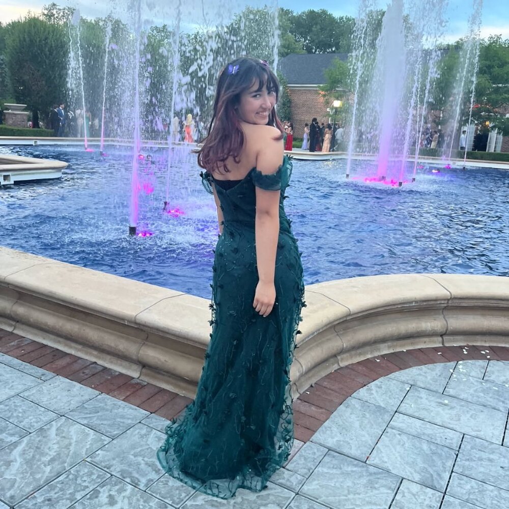 ✨️💚⚘️Ivy Green Prom Dress⚘️💚✨️